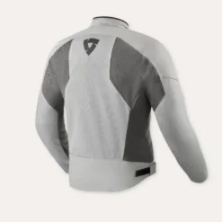 Giacca In Tessuto Revit Torque 3 H2O Grigio Chiaro Rosso