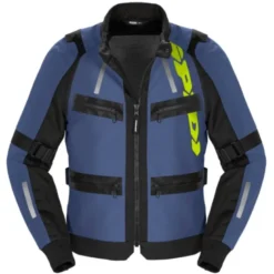 Giacca in Tessuto Spidi Enduro Pro Blu Giallo