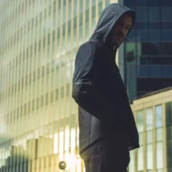 Giacca In Tessuto Spidi Hoodie Armor H2Out Nero