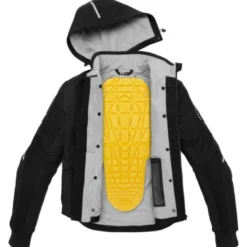 Giacca In Tessuto Spidi Hoodie Armor H2Out Nero