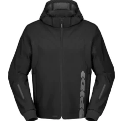 Giacca in Tessuto Spidi Hoodie H2Out 2 Nero Antracite