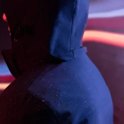 Giacca in Tessuto Spidi Hoodie H2Out 2 Nero Antracite