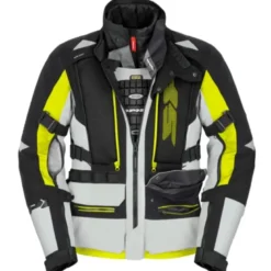Giacca in Tessuto Spidi H2Out Allroad Giallo Fluo