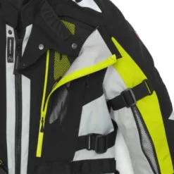Giacca in Tessuto Spidi H2Out Allroad Giallo Fluo