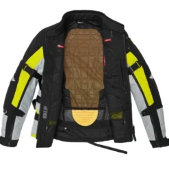 Giacca in Tessuto Spidi H2Out Allroad Giallo Fluo