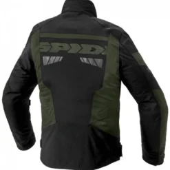 Giacca in Tessuto Spidi H2Out Freerider Verdone Nero