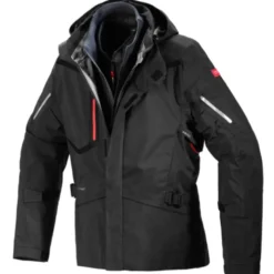 Giacca in Tessuto Spidi H2Out Mission-T Nero