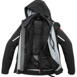 Giacca in Tessuto Spidi H2Out Mission-T Nero