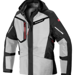 Giacca in Tessuto Spidi  H2Out Mission-T Shield Nero Ghiaccio