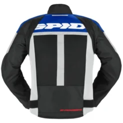 Giacca in Tessuto Spidi Progressive Net Windout Bianco Azzurro