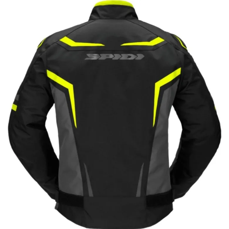 Giacca in Tessuto Spidi Race-Evo H2Out Giallo Fluo