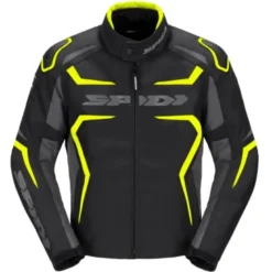Giacca in Tessuto Spidi Race-Evo H2Out Giallo Fluo