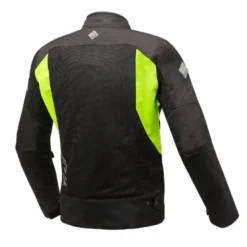 Giacca In Tessuto T.ur Siena Nero Giallo Fluo