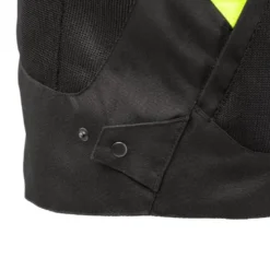 Giacca In Tessuto T.ur Siena Nero Giallo Fluo