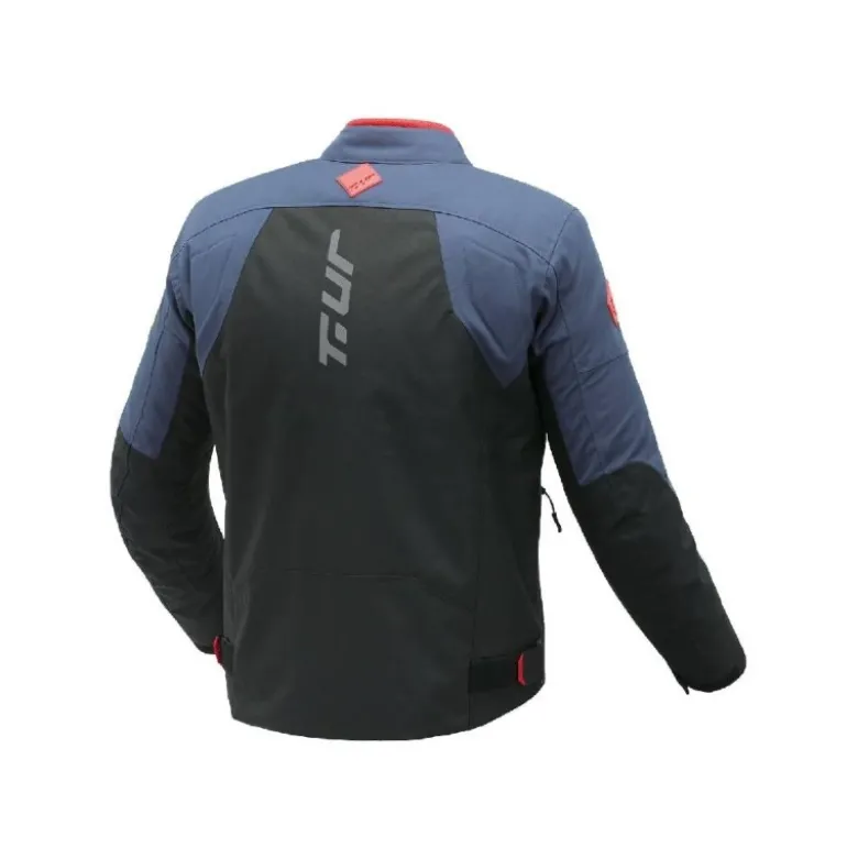 Giacca In Tessuto T.ur Tasmania Hydroscud Nero Blu