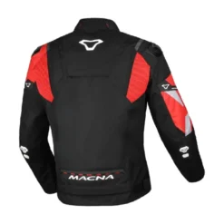Giacca Macna In Tessuto Confold Admyre Nero Rosso