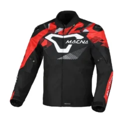 Giacca Macna In Tessuto Confold  Admyre Nero Rosso