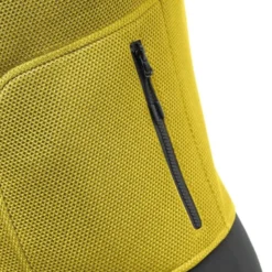 Gilet Moto In Tessuto Flowmotion Giallo