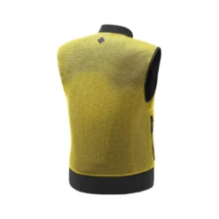 Gilet Moto In Tessuto Flowmotion Giallo