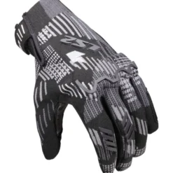 Guanti Donna in Tessuto LS2 Alfa Flyknit Nero Grigio