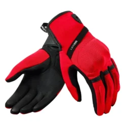 Guanti Donna in Tessuto Revit Mosca 2 Ladies Rosso Nero