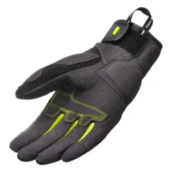 Guanti Donna In Tessuto Revit Volcano Ladies Nero Giallo Neon