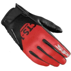 Guanti Donna In Tessuto Spidi Cts-1 Lady Nero Rosso