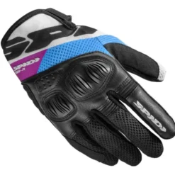 Guanti Donna In Tessuto Spidi Flash-R Evo Lady Nero Fucsia
