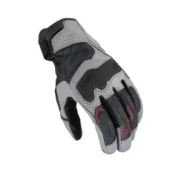 Guanti In Pelle E Tessuto Macna Haros 2.0 Grigio Nero