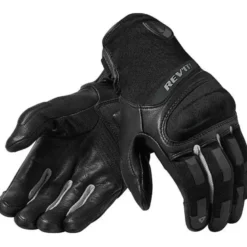 Guanti In Pelle E Tessuto Revit Striker 3 Nero Argento