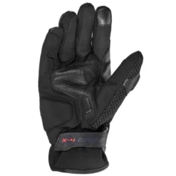 Guanti In Pelle e Tessuto Spidi X4 Coupe' Nero Bianco