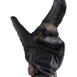Guanti In Pelle Ls2 Duster Marrone