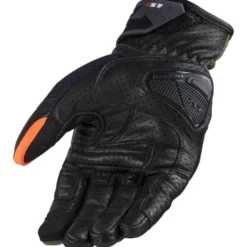Guanti in Pelle Ls2 Raptor Air Verde Blu H-V Arancio