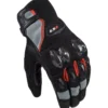 Guanti In Pelle Ls2 Spark II Air Nero Grigio Rosso