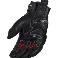 Guanti In Pelle Ls2 Spark II Air Nero Grigio Rosso