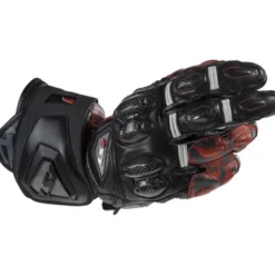 Guanti In Pelle Ls2 Spark II Nero Rosso