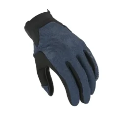 Guanti in Pelle Macna Obtain Leather Blu Nero