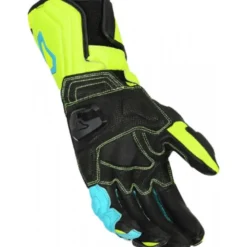 Guanti In Pelle Macna Powertrack Giallo Nero Verde