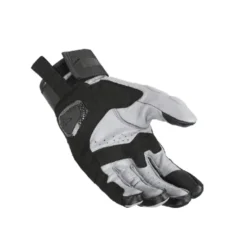 Guanti In Pelle Macna Ulmex Nero Grigio