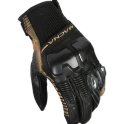 Guanti In Pelle Macna Ultraxx Nero Oro