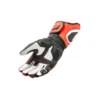 Guanti In Pelle Revit Jerez 4 Neon Rosso Nero