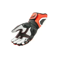 Guanti In Pelle Revit Jerez 4 Neon Rosso Nero