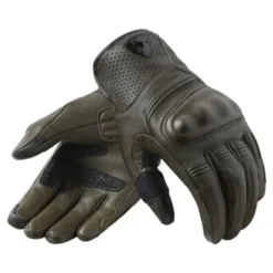 Guanti In Pelle Revit Monster 3 Verde Scuro