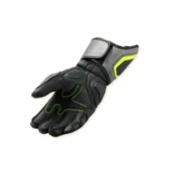 Guanti In Pelle Revit Quantum 3 Grigio Neon Giallo
