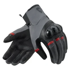 Guanti In Pelle Revit Speedart H2O Nero Grigio