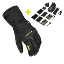 Guanti In Pelle Riscaldati Macna Azra Kit 12V 3A Nero