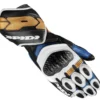 Guanti In Pelle Spidi Carbo 7 Blu Oro