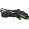 Guanti In Pelle Spidi Carbo 5 Nero Verde