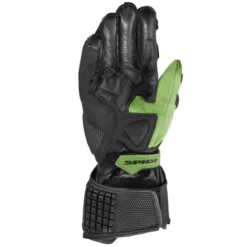 Guanti In Pelle Spidi Carbo 5 Nero Verde