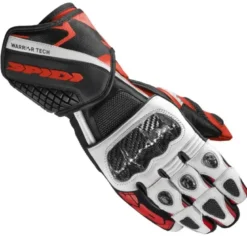 Guanti In Pelle Spidi Carbo 5 Rosso